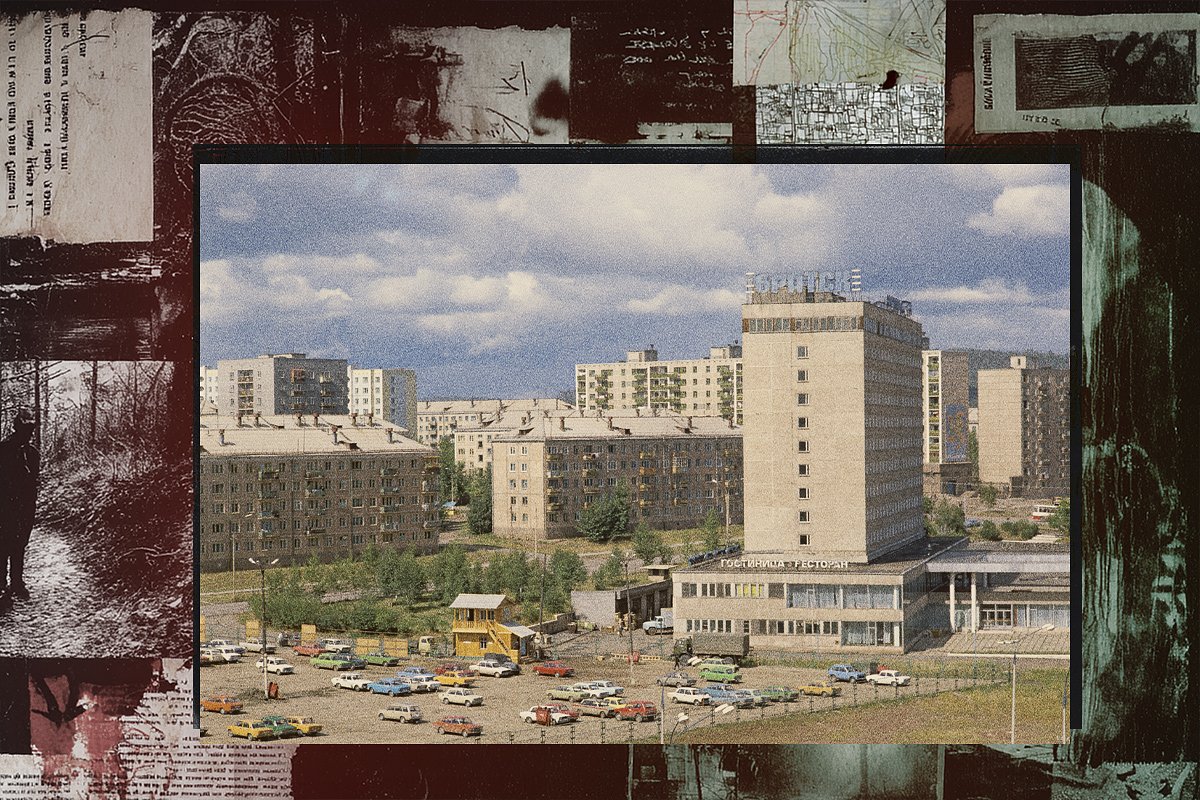 Жилой квартал в Братске (Иркутская область)
