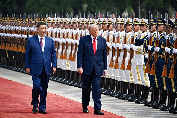 Си Цзиньпин и Дональд Трамп
