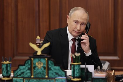 Путин поговорил с президентом ближневосточной страны