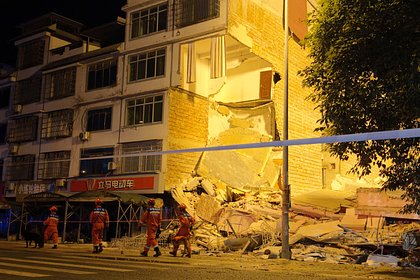 Раскрыты последствия землетрясения в Китае