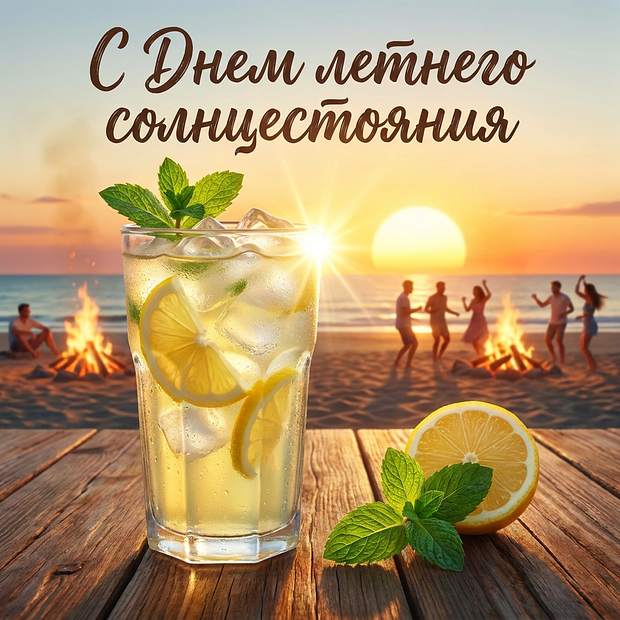 Скачать открытку с днем летнего солнцестояния