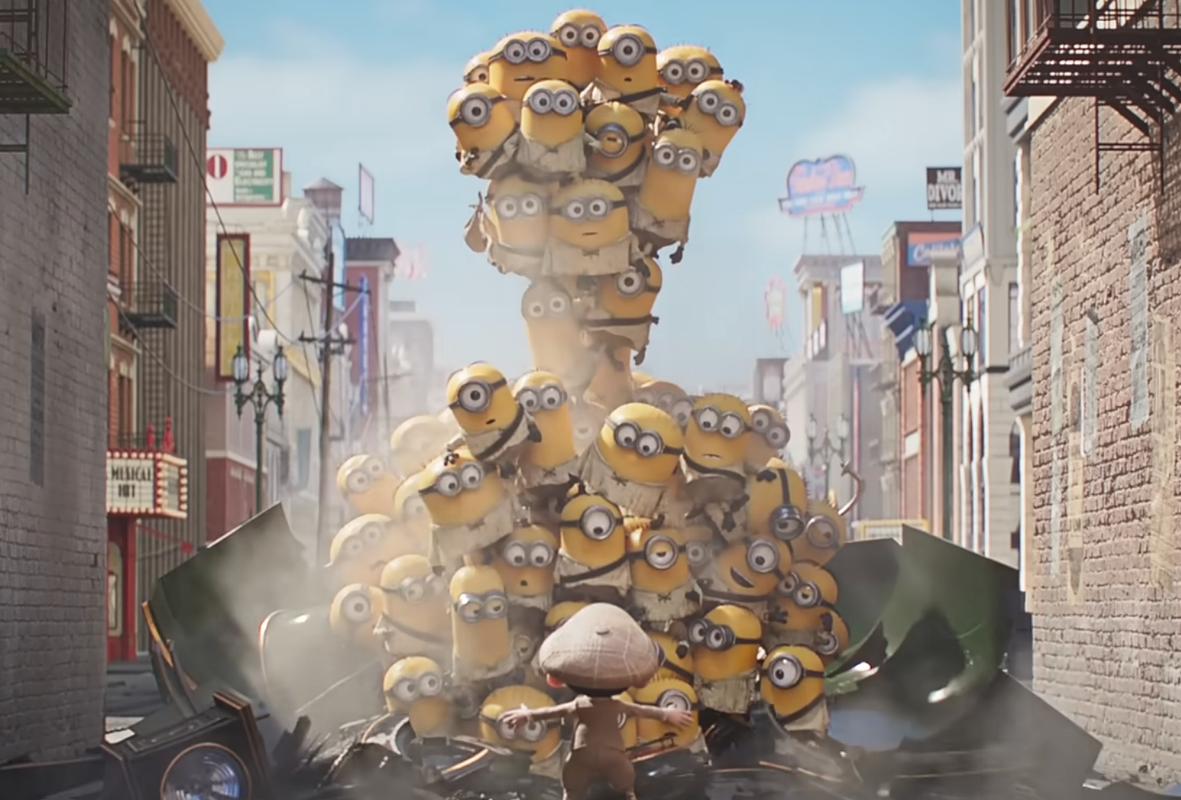 Анимационный комедийный фильм «Миньоны и монстры» (Minions & Monsters) входит в мультфранзишу «Гадкий я»