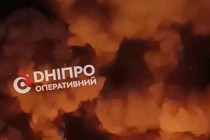 Появились кадры последствий мощного удара баллистическими ракетами по Днепропетровску