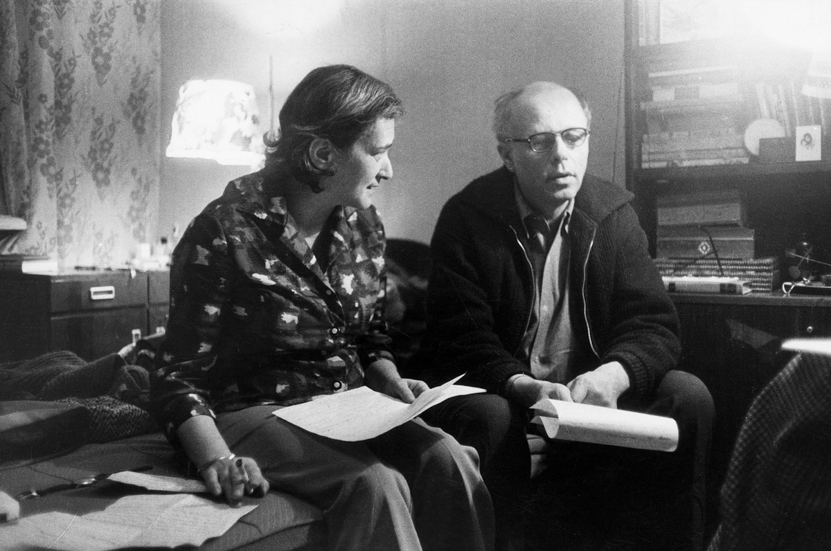 Елена Боннэр и Андрей Сахаров