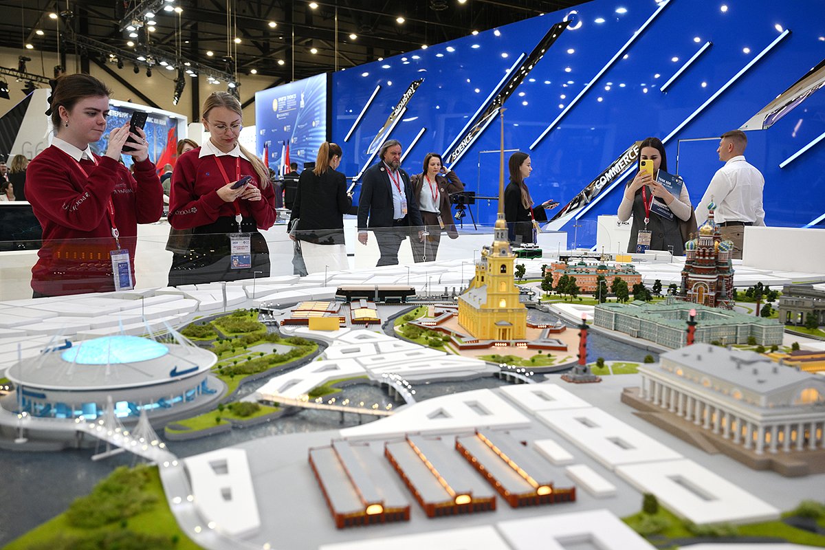 С 2016 года ПМЭФ проводят в КВЦ «Экспофорум»