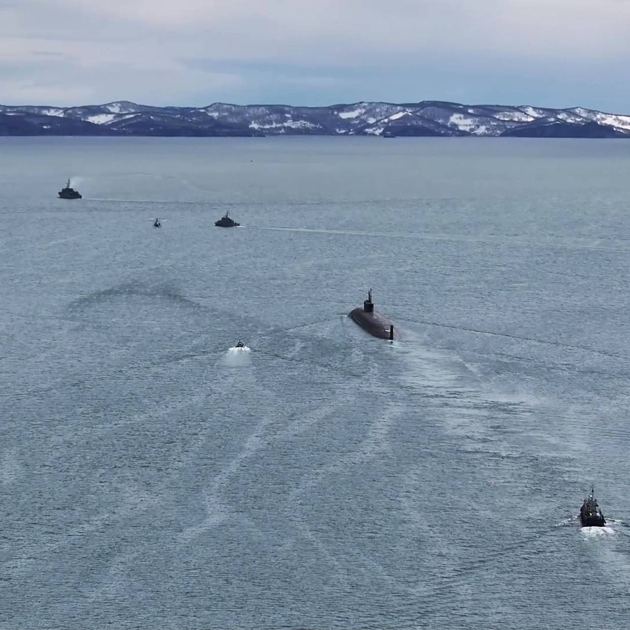 Российские атомные подлодки вышли в море