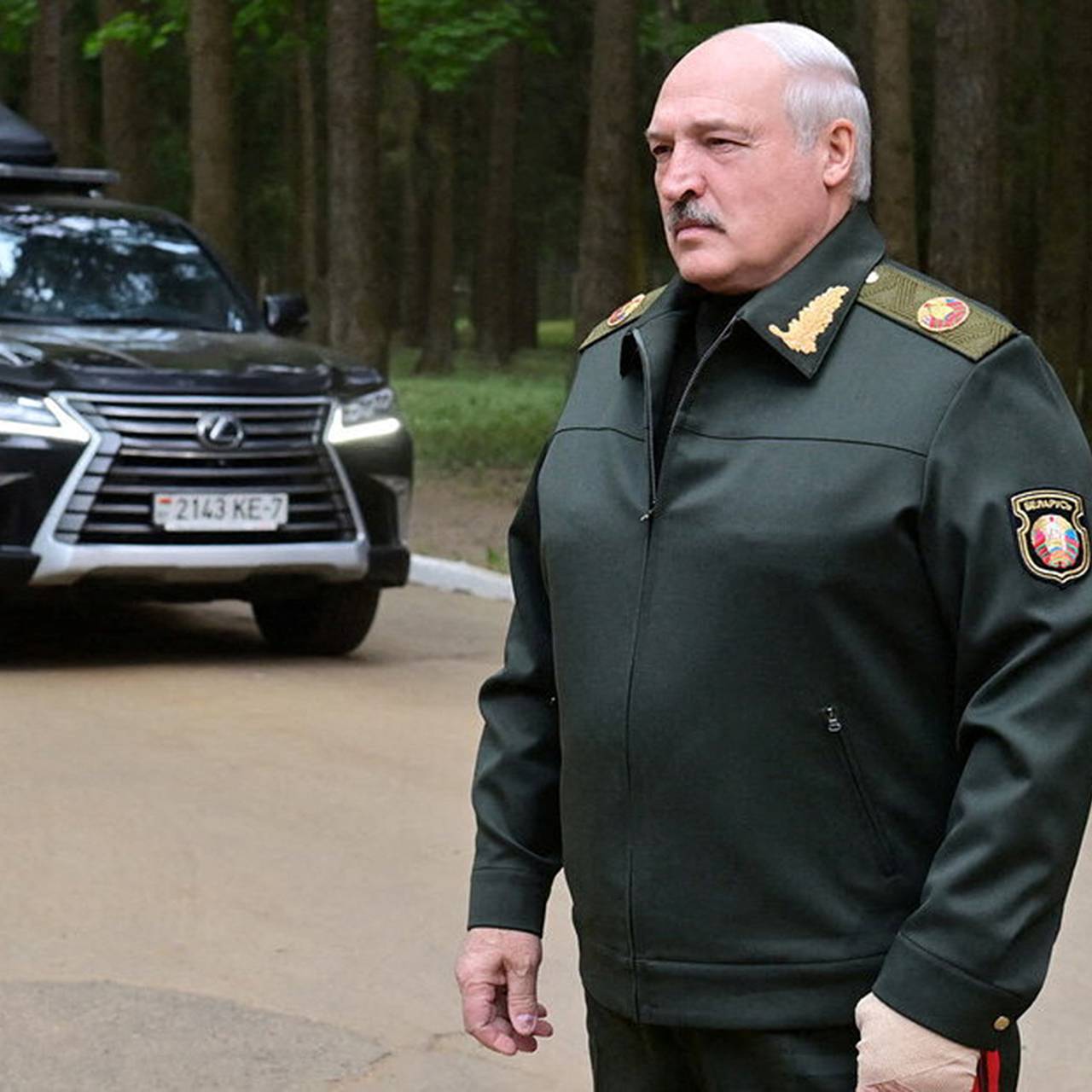 Лукашенко прилетел на ядерные учения