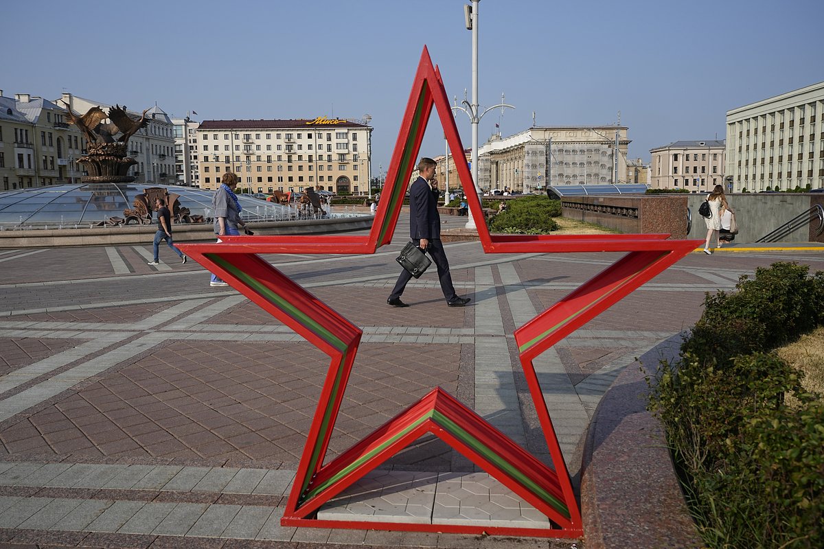 Минск, площадь Независимости, 2023 год