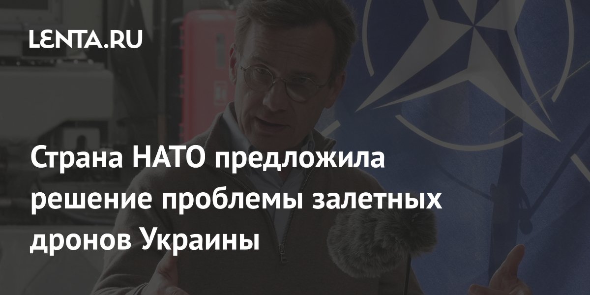Страна НАТО предложила решение проблемы залетных дронов Украины