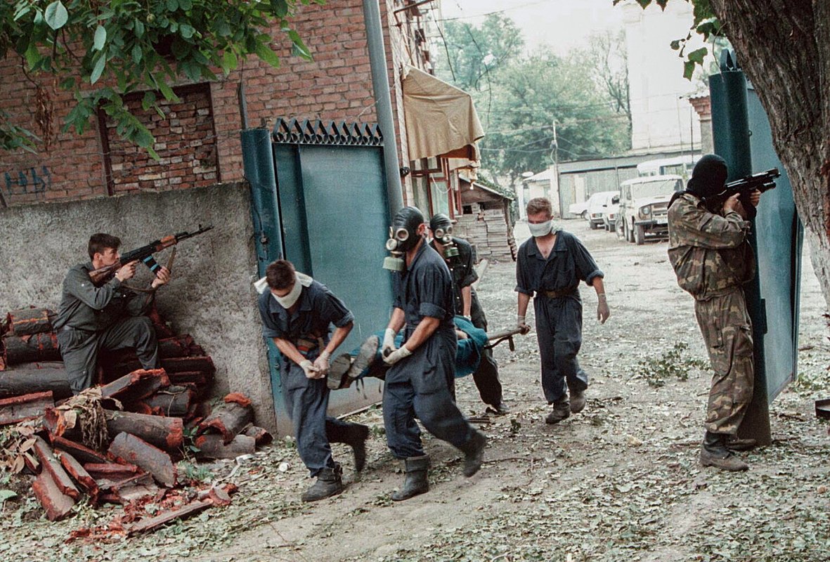 Эпизод чеченской войны, август 1996 года