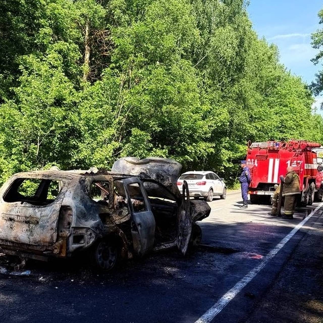 В Самарской области автобус с детьми попал в ДТП