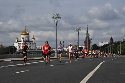 Ряд улиц в Москве перекроют 23 мая из-за полумарафона
