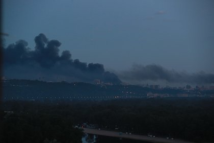 На Украине назвали рекордной атаку России