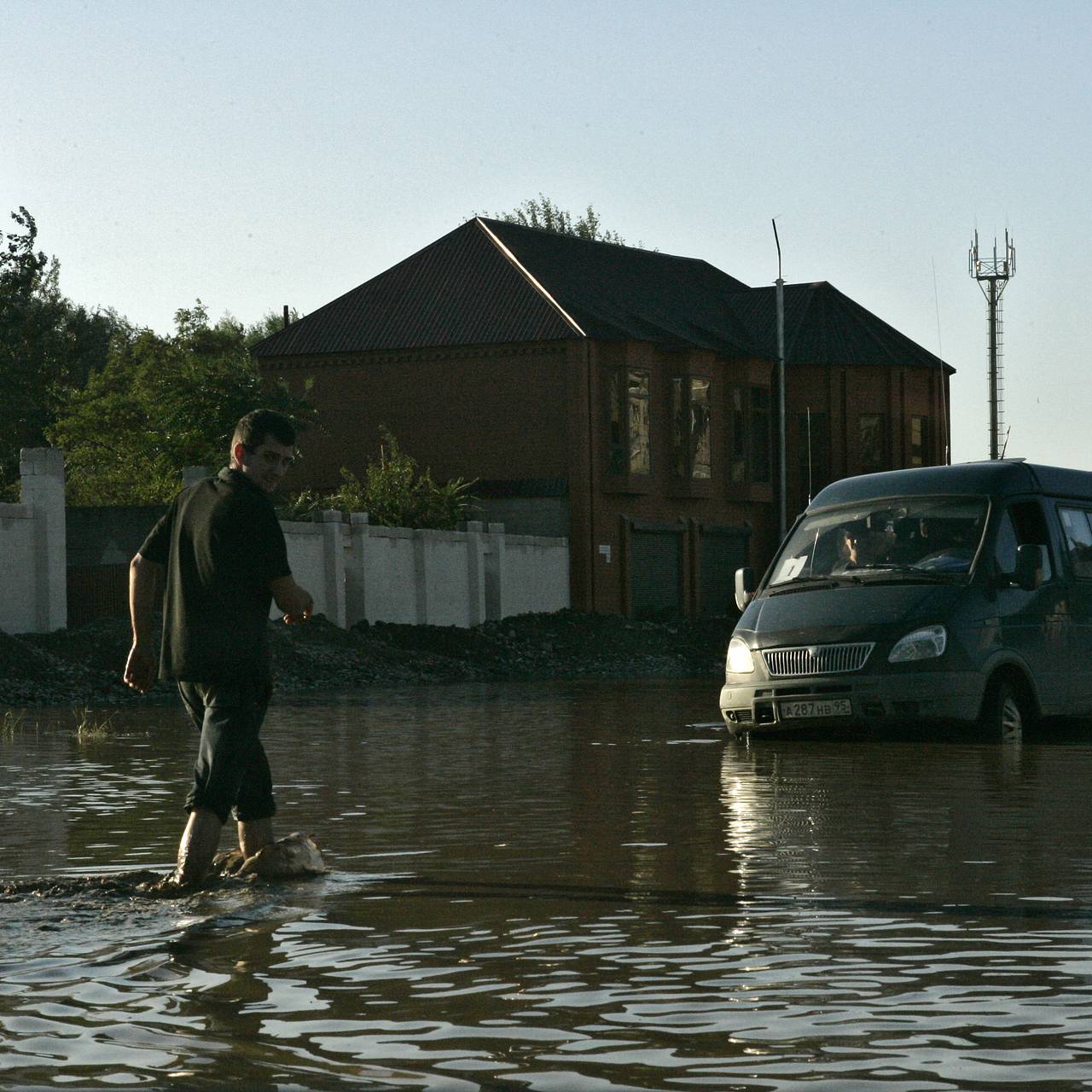 Российское село оказалось на грани затопления