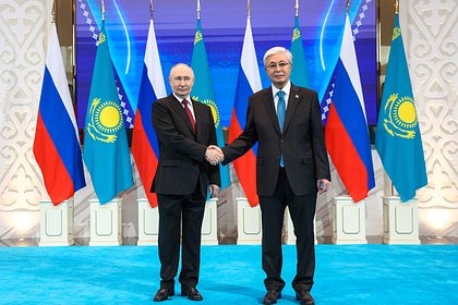 Токаев поблагодарил Путина за статью