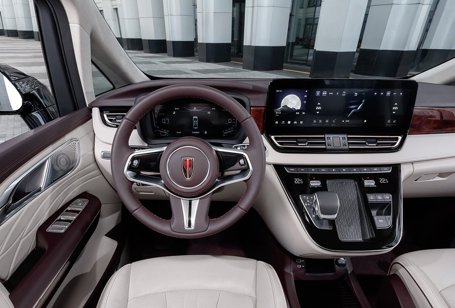 Интерьер Hongqi HQ9 2