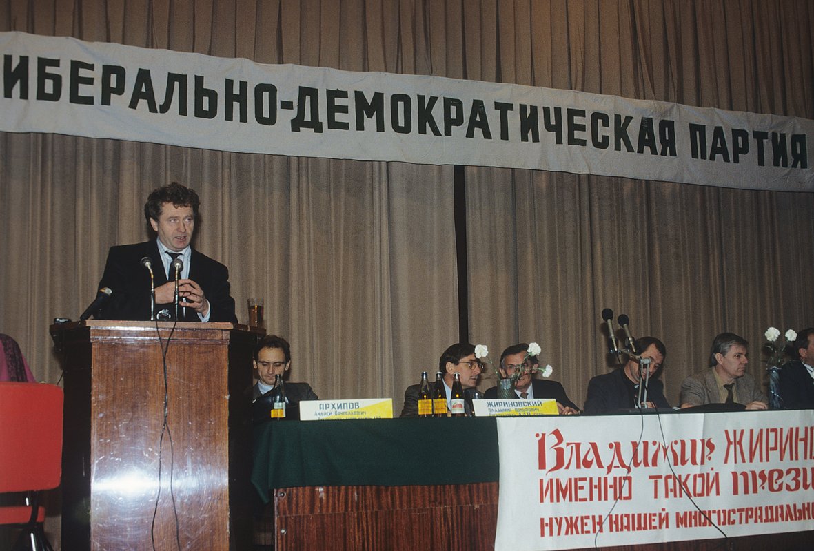Жириновский был одним из основателей Либерально‑демократической партии Советского Союза