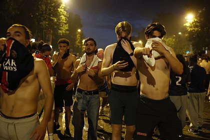 Подведены итоги массовых беспорядков после второй подряд победы ПСЖ в Лиге чемпионов