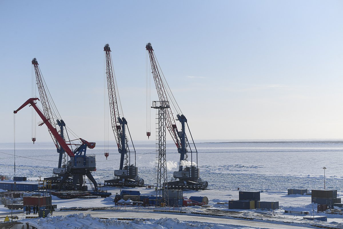 Морской порт Дудинка