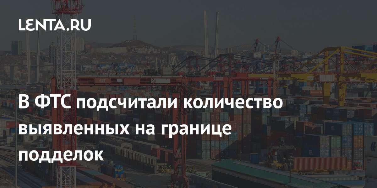 В ФТС подсчитали количество выявленных на границе подделок