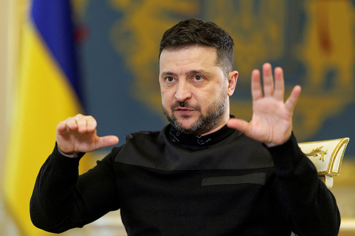 Президент Украины Владимир Зеленский, Киев, Украина, 25 марта 2026 года