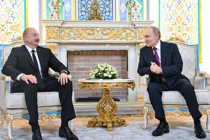 Путин заявил о встрече с Алиевым