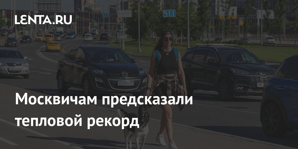 Москвичам предсказали тепловой рекорд