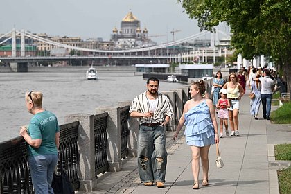 Москвичам предрекли «жаркий» прогноз на выходные