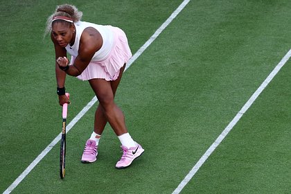 Серена Уильямс выиграла первый матч после возобнов