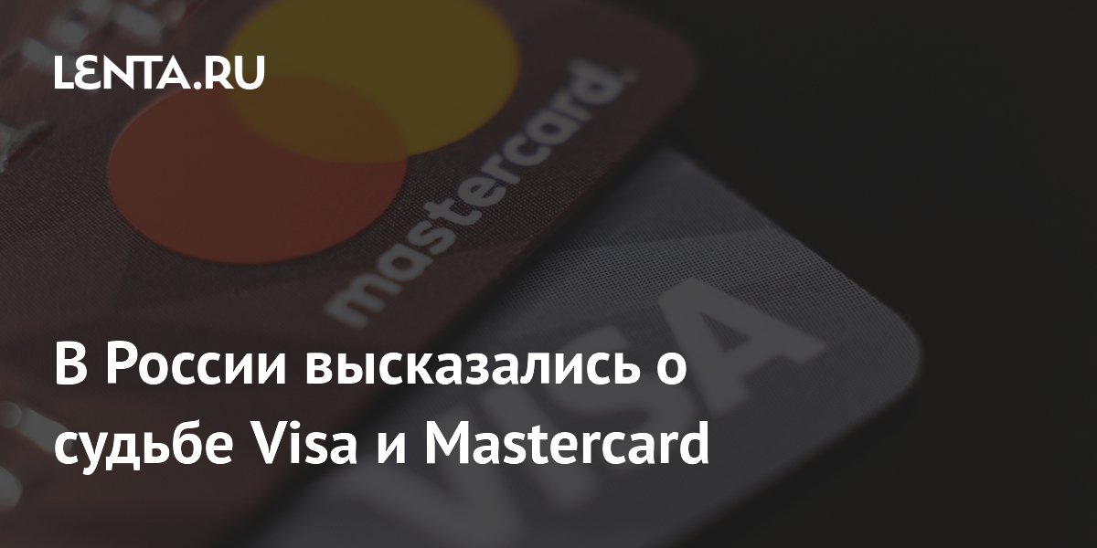 В России высказались о судьбе Visa и Mastercard