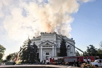 Один из главных символов Севастополя выгорел после удара ВСУ