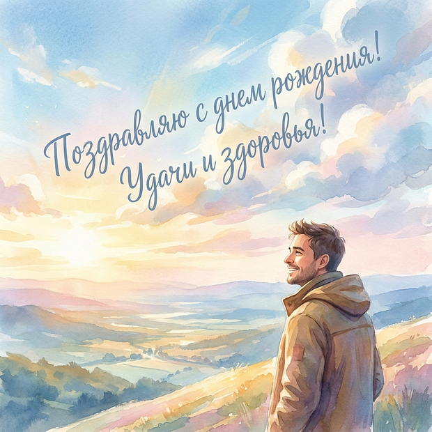 Скачать бесплатно картинку с днем рождения мужчине