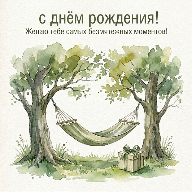 Красивая открытка с днем рождения мужчине
