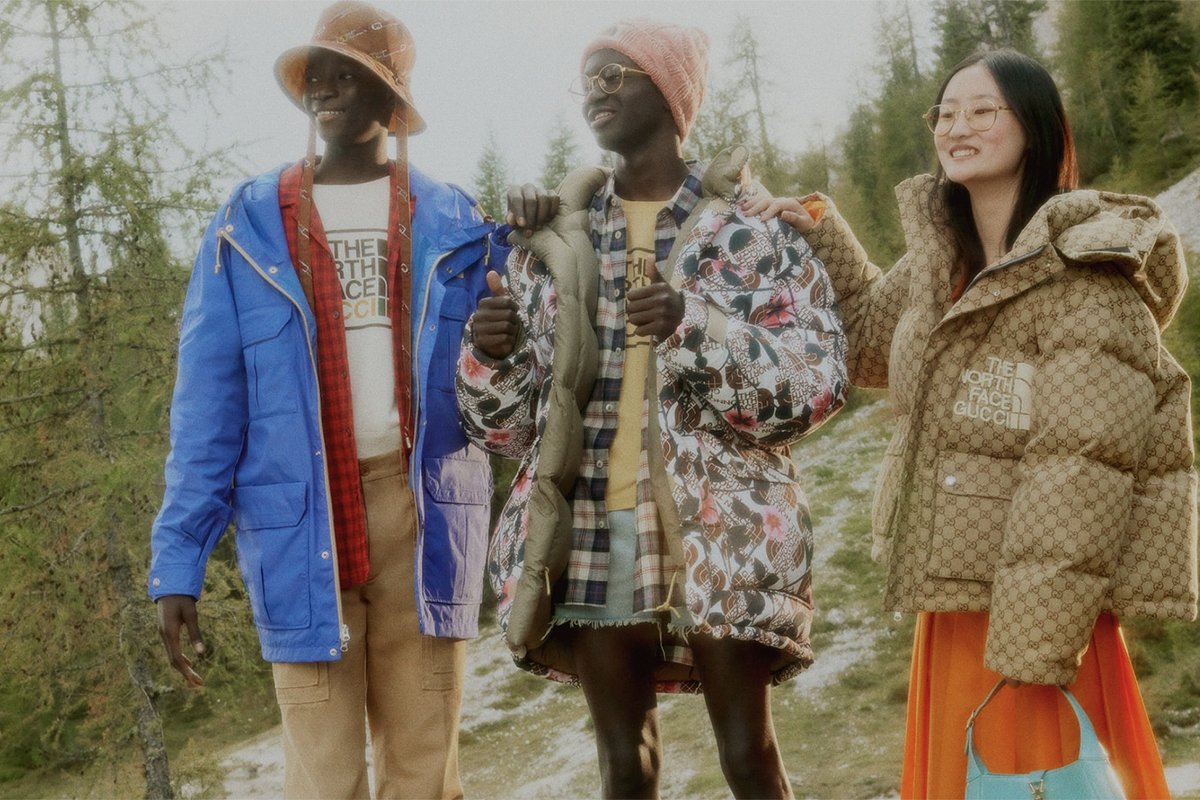 Коллаборация Gucci с The North Face