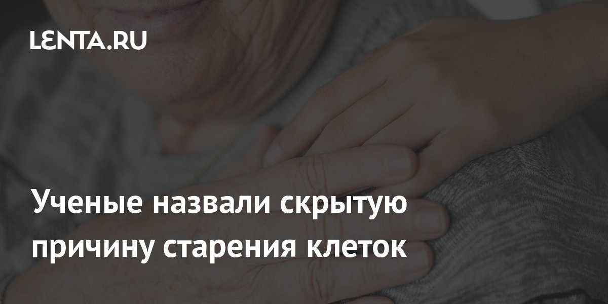 Ученые назвали скрытую причину старения клеток