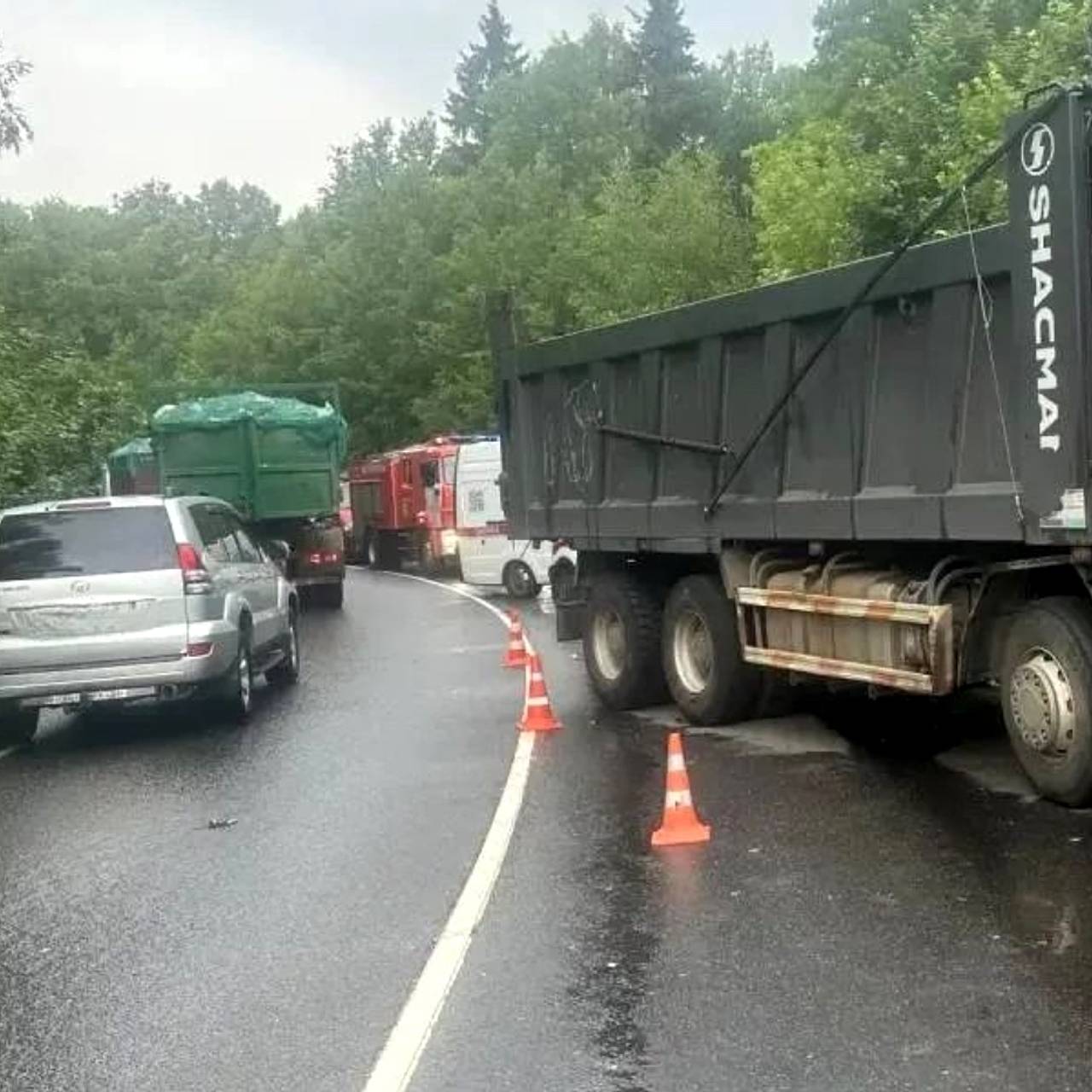 Выросло число жертв ДТП под Москвой