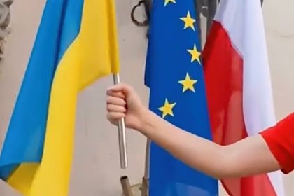 Кандидат на пост мэра Кракова опубликовала провокационное видео с украинским флагом