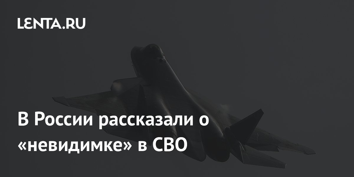 В России рассказали о «невидимке» в СВО