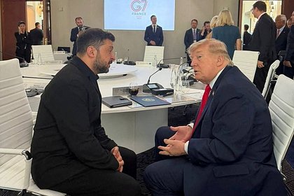 Зеленский раскрыл подробности встречи с Трампом