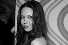 Актриса Дейви Чейз после церемонии вручения премии «Золотой глобус», 15 января 2007 года