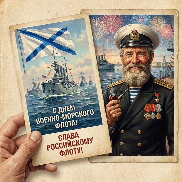 Картинка с поздравлением к 9 Мая