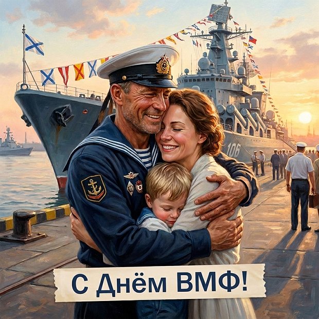 Бесплатная картинка на День ВМФ