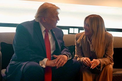 Италия оскорбилась словами Трампа о Мелони