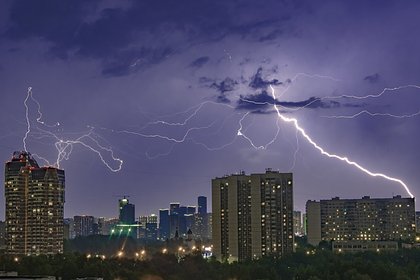 На Москву обрушатся грозы и град