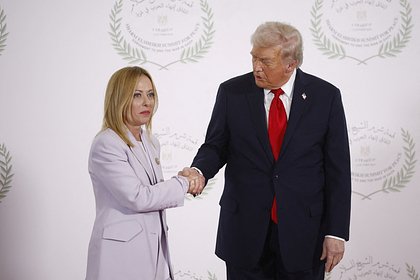 Мелони сделала заявление о перепалке с Трампом