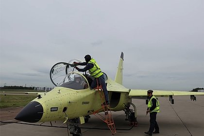 Появилось видео первого полета Як-130М