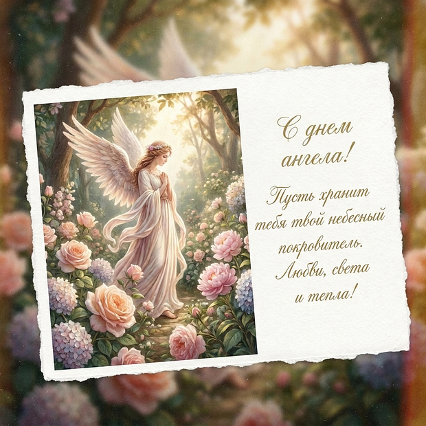 Скачать бесплатно картинку с днем ангела