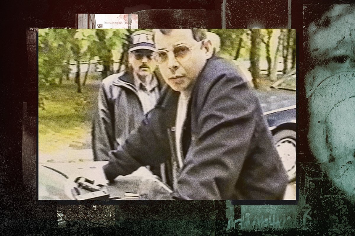 Вор в законе Игорь Новиков (Новик) — на переднем плане