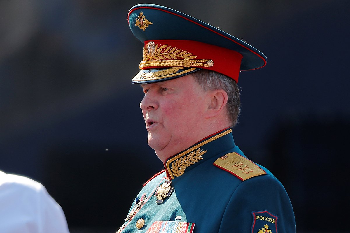Сергей Иванов на параде в честь Дня победы на Красной площади в Москве. 24 июня 2020 года