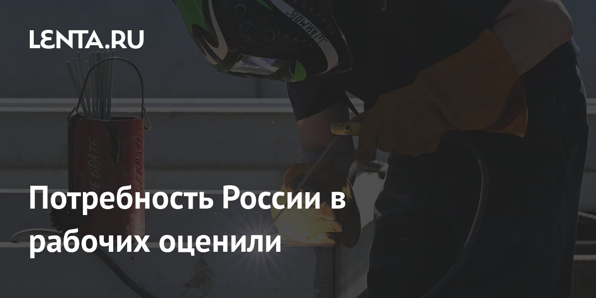 Потребность России в рабочих оценили